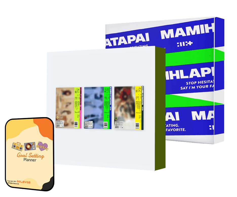 ILLIT Album - 'MAMIHLAPINATAPAI' 3 STANDARD + WEVERSE Full set +