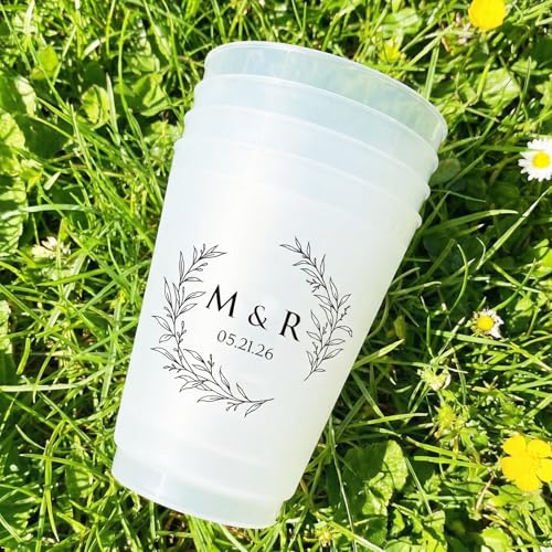 50-200pcs 12oz 16oz Custom Frosted Plastic Cups...