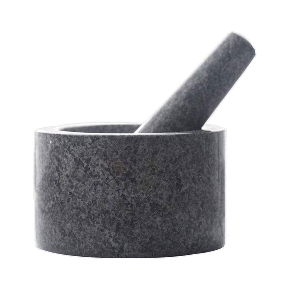 Buy YYAIHHJU Mortar And Pestle Set, Natural Solid Black Granite Spice
