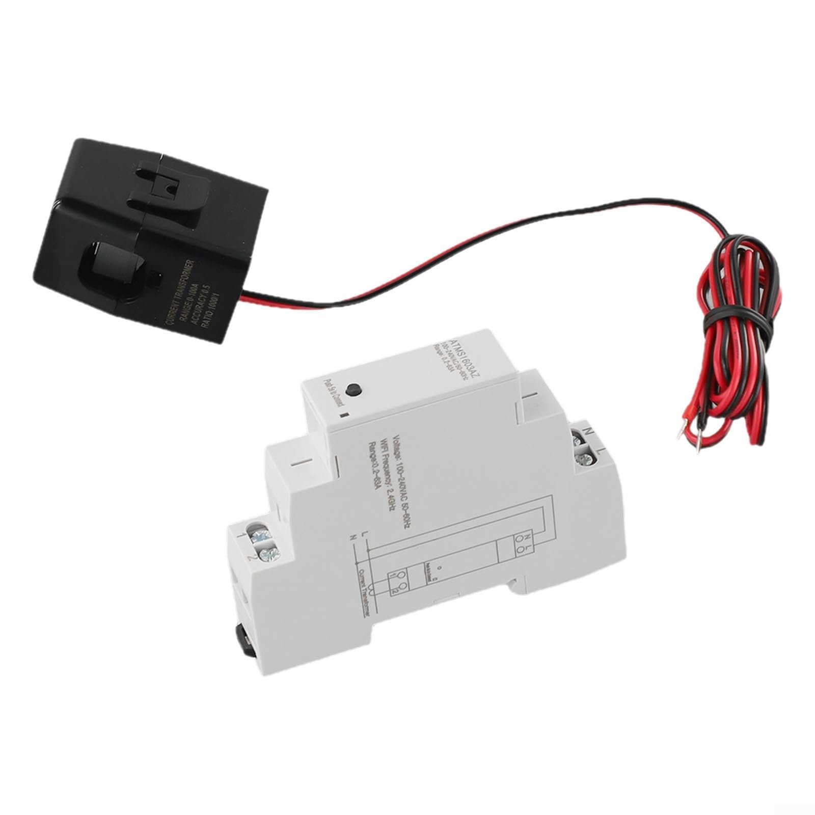 Medidor para zigbee Carril DIN Pantalla LCD Medidor para zigbee