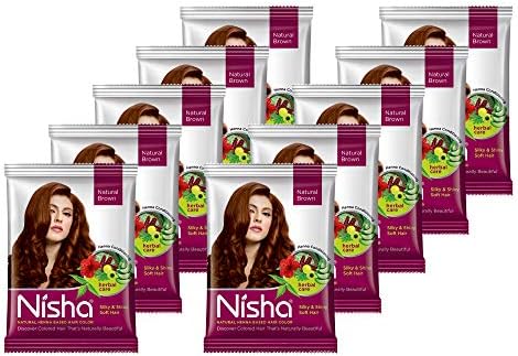 Nisha Natural Brown Henna Hair Color