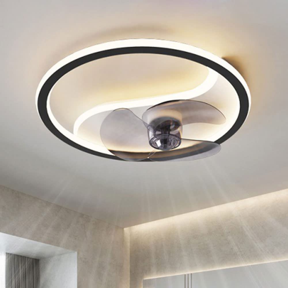Ventilateur de plafond encastré pour ventiler un plafond bas sans encombrer