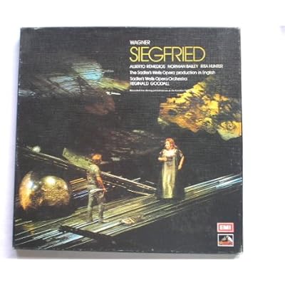 Goodall, Reginald Wagner Siegfried 5LP HMV SLS875 EX/VG 1974