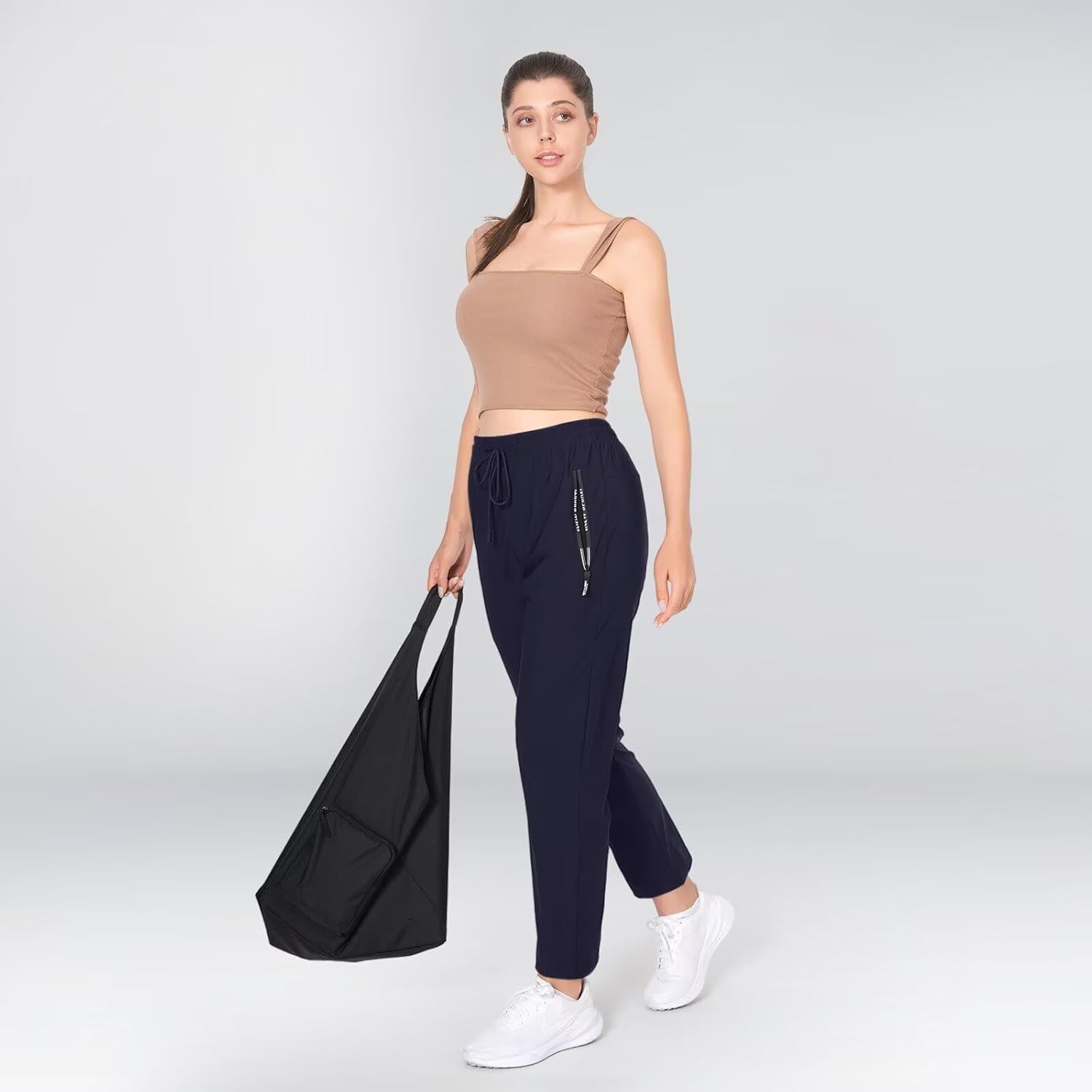 Beeswan 2026 Upgrade Stretch Active Pants for Women, Women's Hiking Cargo Travel Pants Women
