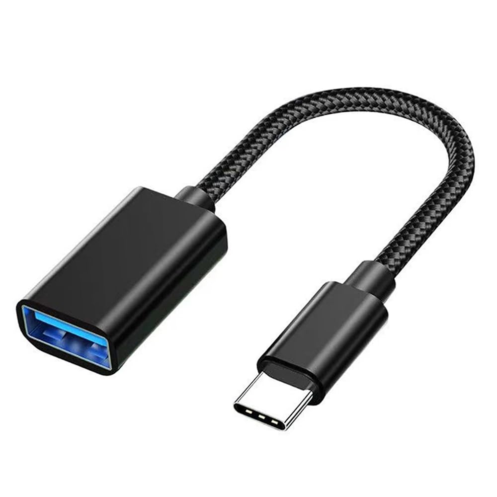 Sooiiyu USB C to USB Adapter, Type C Male to USB Female OTG Cable