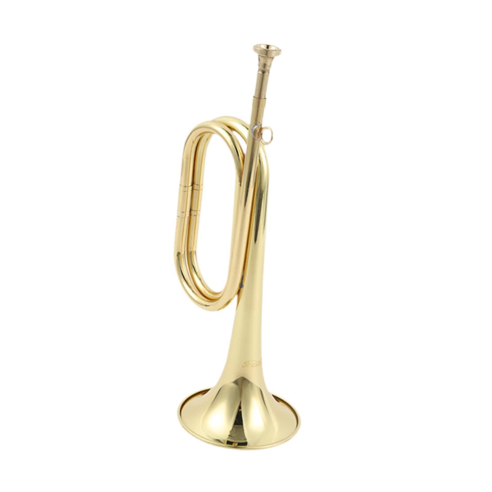 Trompette de cavalerie, en laiton, instrument de musique, scout, pour orchestre,
