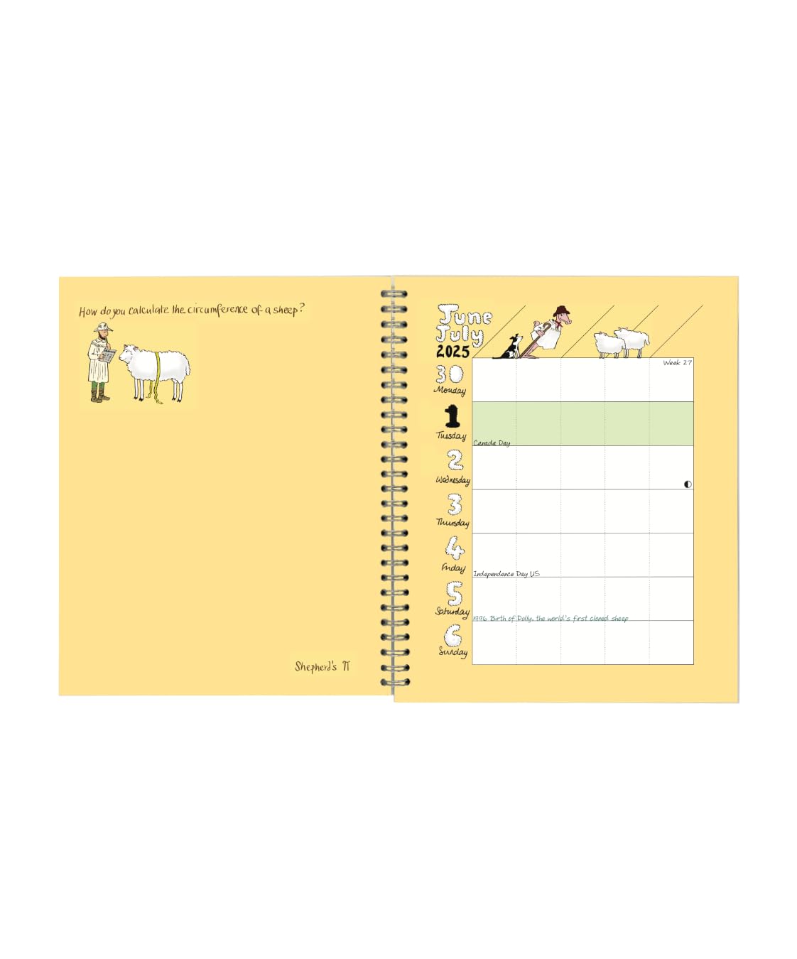 Dodo Acad-Pad Desk Diary 2012 - Academic Planning Notebook