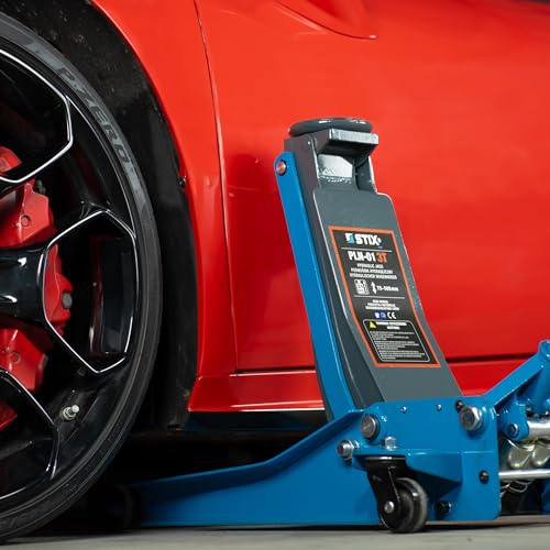Hydraulische Auto Krik PLN-01 3T - hoogteaanpassing 75mm-505mm - Garagekrik met Dubbele Zuiger - Stix - Afbeelding 5