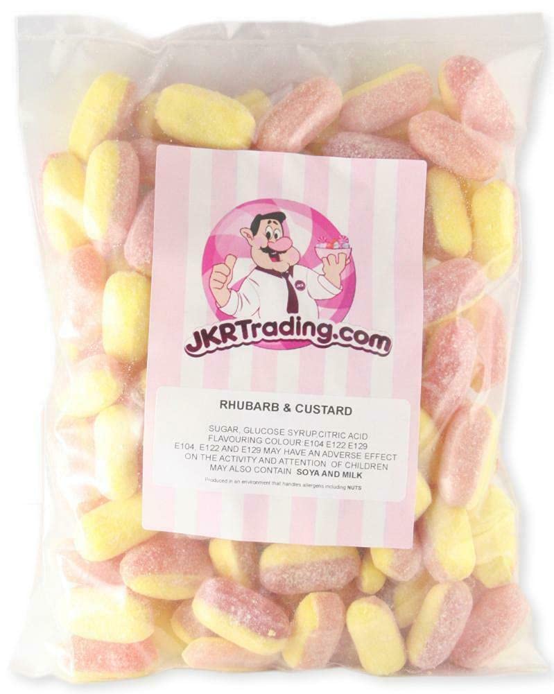 Ruibarbo y natillas 1kg Sharebag