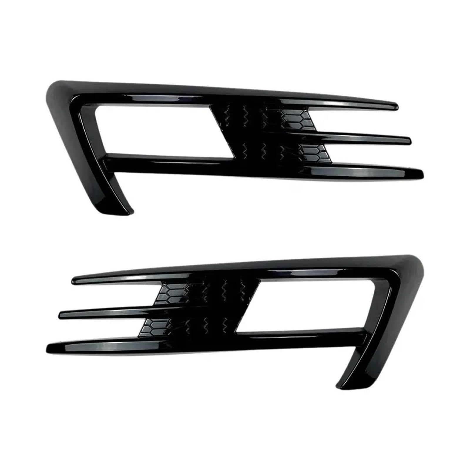 SUTVCM Car Front bumper splitter For VW For Golf 7 MK7 2013 2014 2015 2016 Front Bumper Spoiler Cover Splitter Body Kit Car front bumper spoiler(Glossy black)