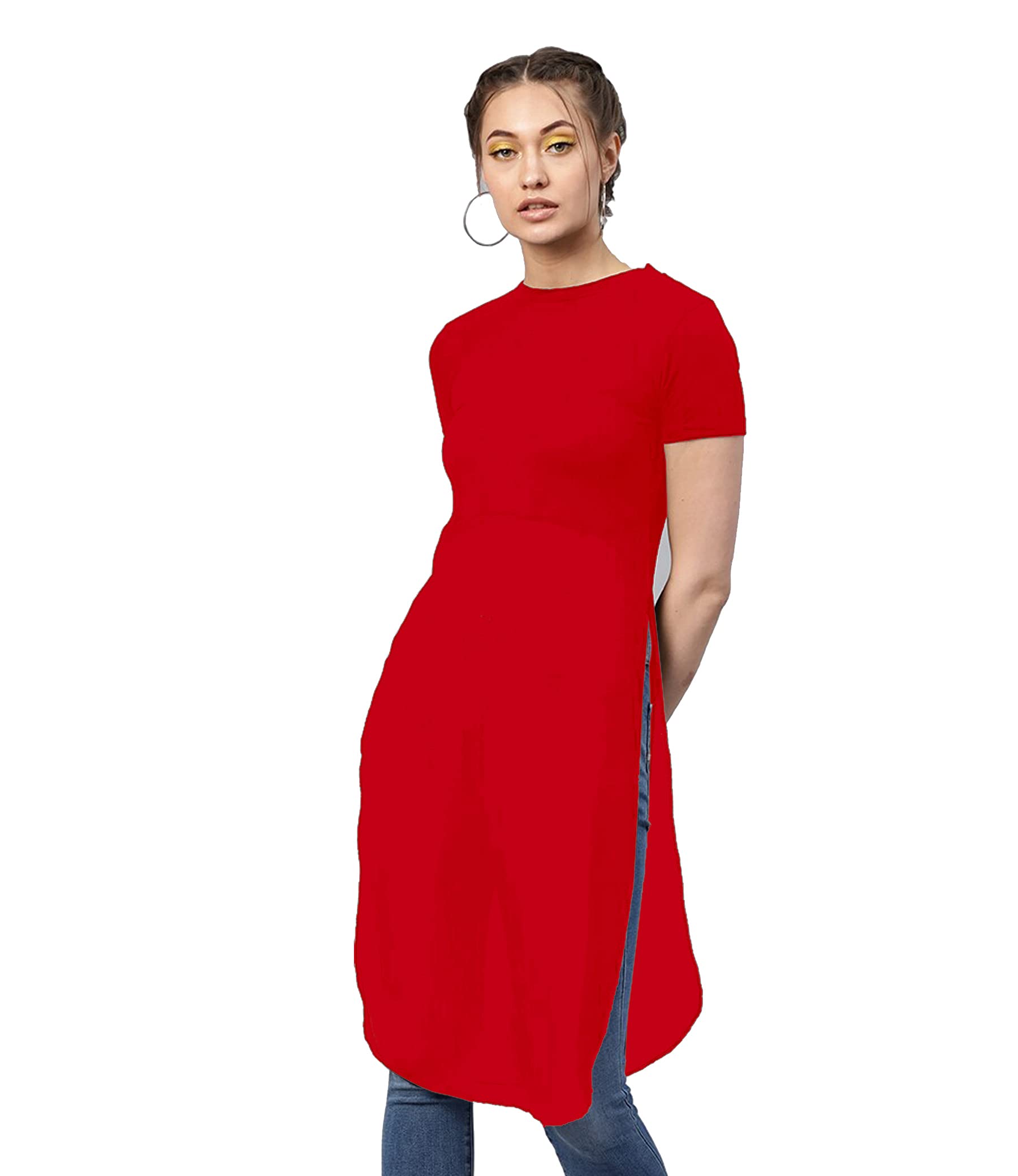 AahwanWomen's & Girls' Solid Top (KV-137)