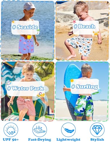 Sarfel Toddler Swim Trunks Baby Swim Trunks Quick Dry Kids Bathing Suits Boys Board Shorts Toddler Swimsuits Boys' Swimwear4