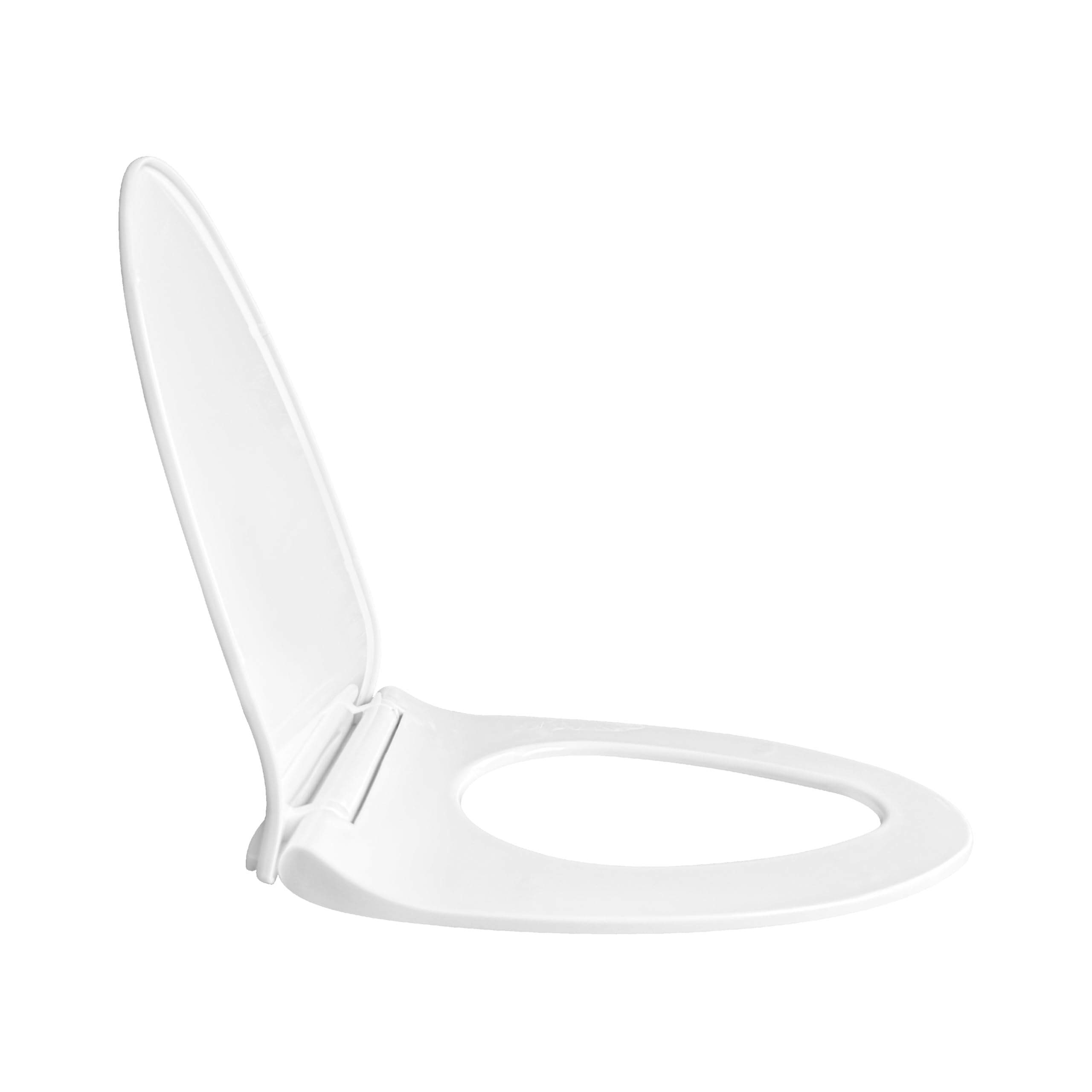 TAXAN POLYMERS Oval Shape Toilet Seat Cover Soft Closer Toilet Seat for Bathroom with Installation Kit (White_Moon) (B0CJY6GC16) Amazon Price History, Amazon Price Tracker
