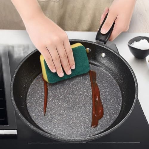 Wok antiadherente de piedra de 30 cm con mango miniatura 3