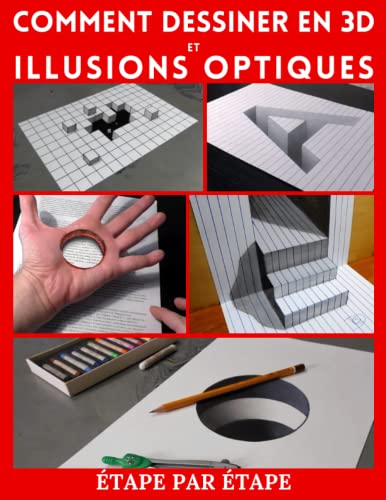 Comment dessiner l’art 3d et des illusions d’optique: Étape...