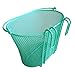 BIRIA Basket with Hooks Green, Front, Removable, Children Wire mesh Small Kids Bicycle Basket, New, Green