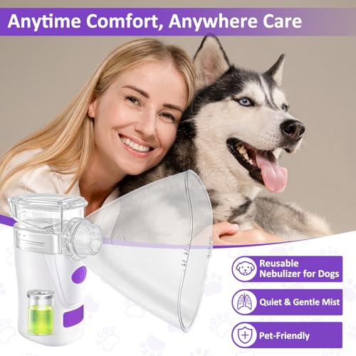 Image of Dogs Mist Care Device for Breathing Problems