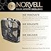 Norvell Spray Tan Overspray Reduction Fan – Works with Norvell Pop-Up Tent or Alone – Black Ventilation System for Sunless Self Tanning, Minimizes Overspray & Maintains Clean Workspace