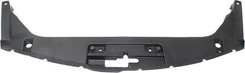 Garage-Pro Cubierta de soporte de radiador compatible con Honda ACCORD 2008-2012 montaje superior de plástico negro Coupe