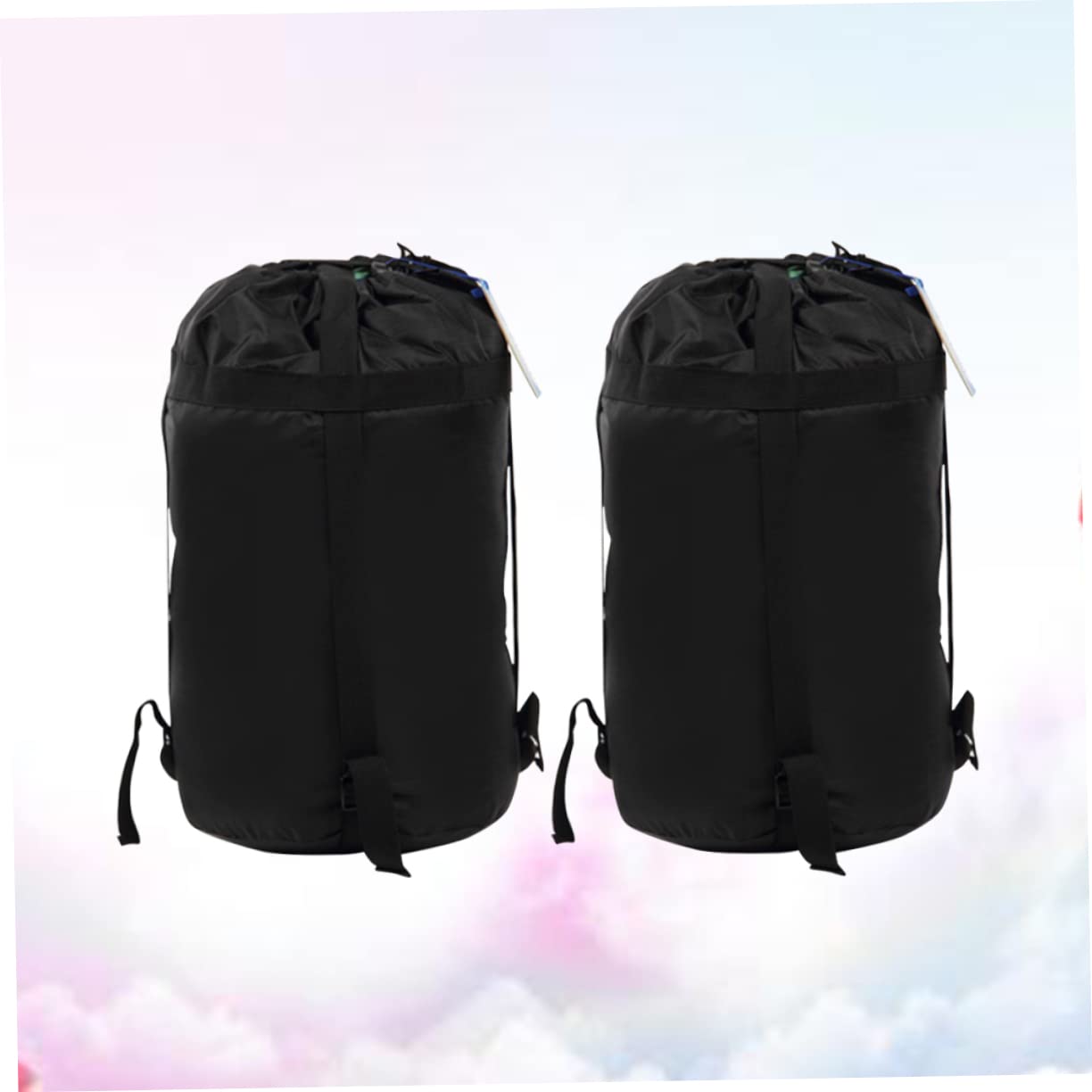 Yardwe 2piezas Bolsas De Compresión para Edredones y Sacos De Dormir para Camping Senderismo y Almacenamiento Al Aire