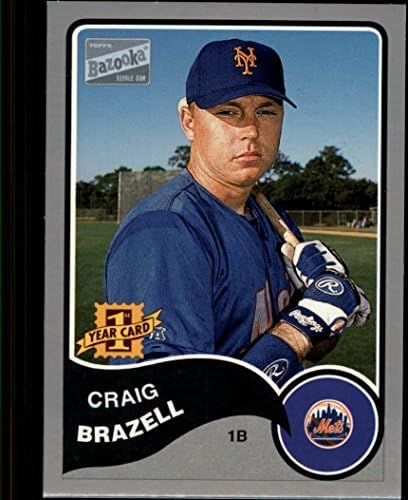 2003 Topps Bazooka Silver #122 Craig Brazell MLB Baseball Trading Card