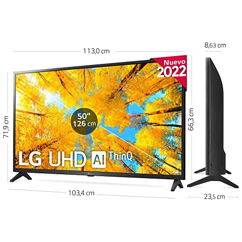 Televisor-LG-50UQ75006LF-Smart-TV-webOS22-50-pulgadas-126-cm-4K-UHD-Procesador-de-Gran-Potencia-4K-a5-Gen-5-compatible-con-formatos-HDR-10-HLG-y-HGiG