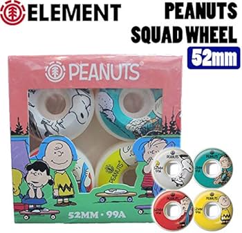 Element Peanut コラボ スケボー デッキ スヌーピーたちとキャンプに。Element Skateboards×Peanuts®の