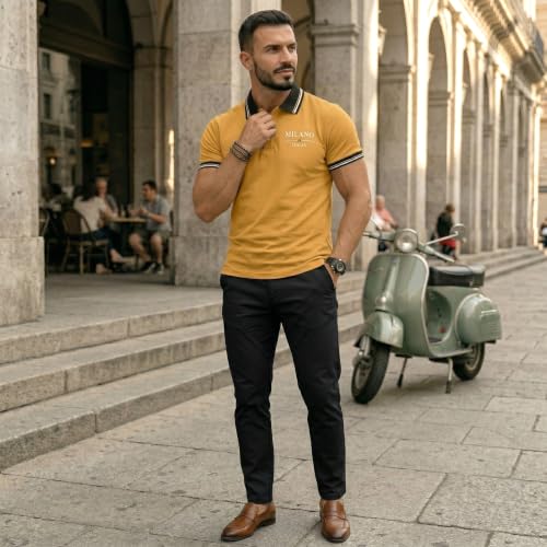 Image of Lymio Polo T-Shirt | Polo T Shirt for Men | Casual T-Shirt for Men (SSM-P5-P8)