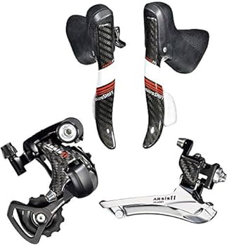 パーツ microshift ARSIS MicroShift Road Arsis Double 11-Speed Drop Bar Lever Set