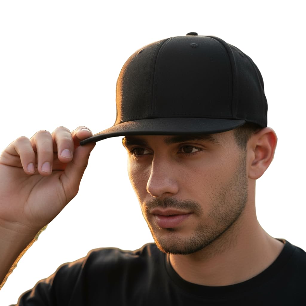 Men Classic Baseball Cap Adjustable Plain Dad Hat Everyday Sports Outdoor Casual Headwear-image-3