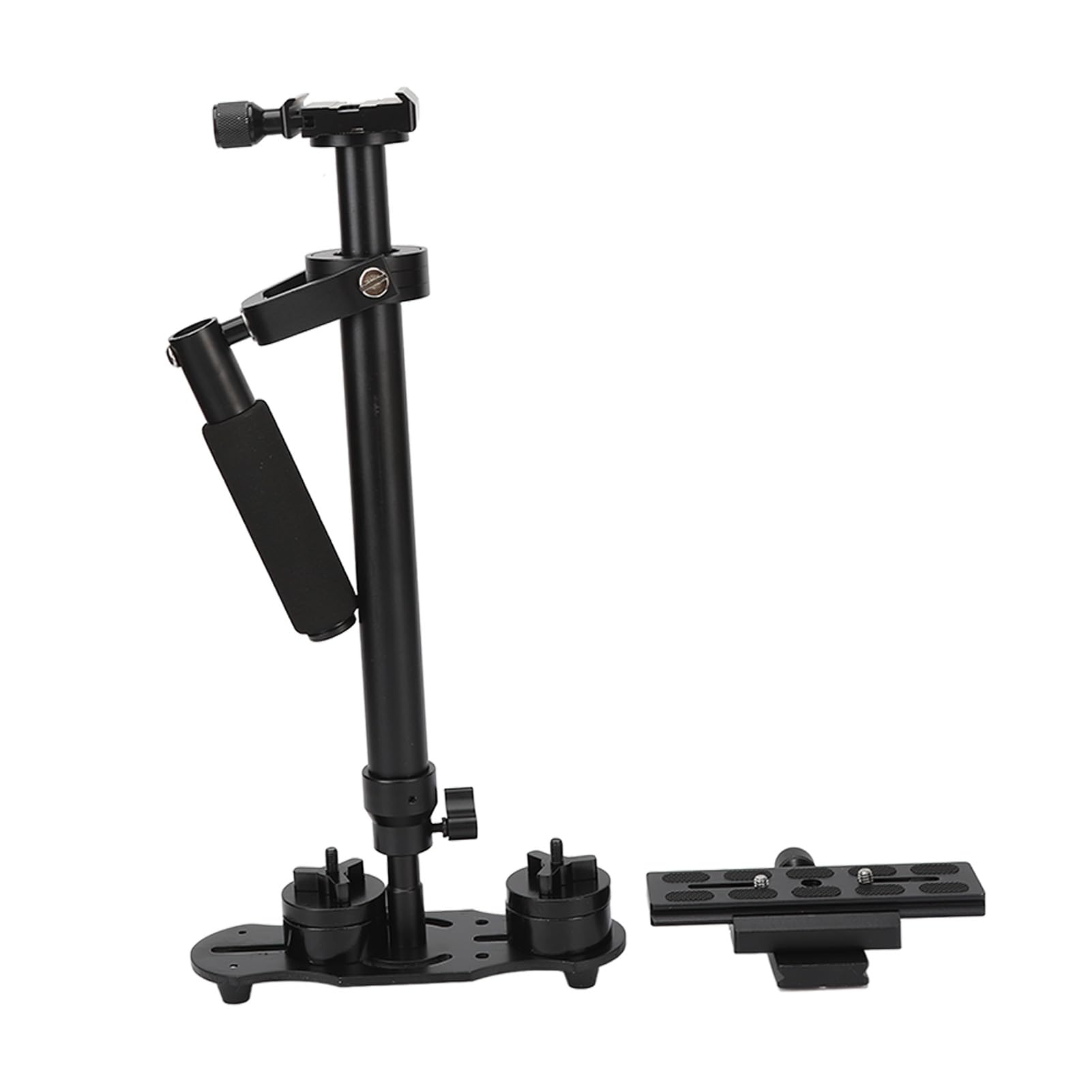 Estabilizador de cámara portátil Profesional de 3 Ejes, estabilizador de vídeo de Equilibrio rápido para cámaras SLR, estabilizador telescópico desechable de rotación de 360° con