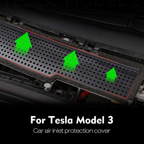 Ajcoflt Tampa de proteção da entrada de ar do carro Entrada de ar Proteger o sistema de admissão de
