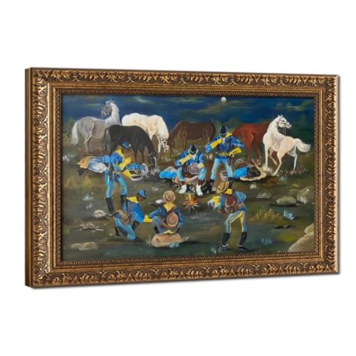 Poster Buffalo Soldiers Annie Lee pour habiller un mur vide avec une toile suspendue