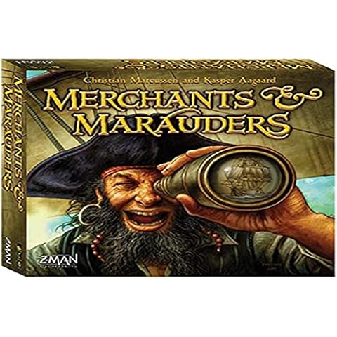 Z-Man Games ZMG7062 Merchants and Marauders Board Game,Gold Cover