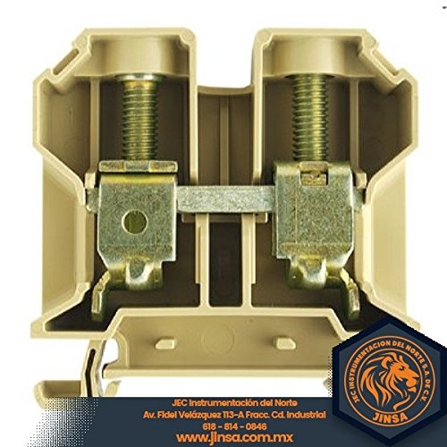 Weidmuller 0608260000 Conn Feed-Through Terminal Block 2 POS Screw T DIN Rail 100A