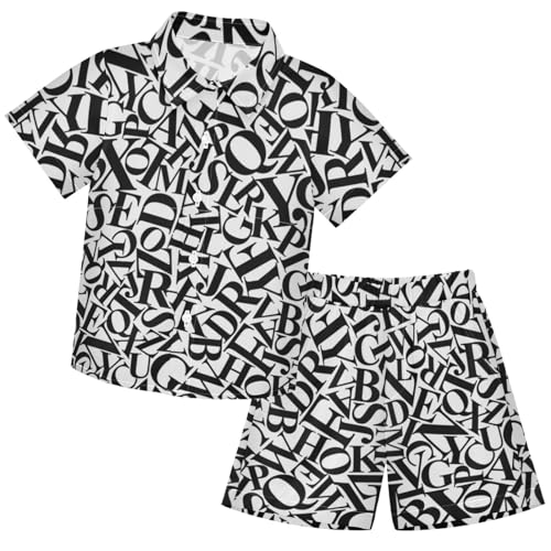 Image of visesunny Little Boys Short Sleeve T-Shirt Beach Shirts for kids children Casual Shorts Set Summer Clothes Outfits