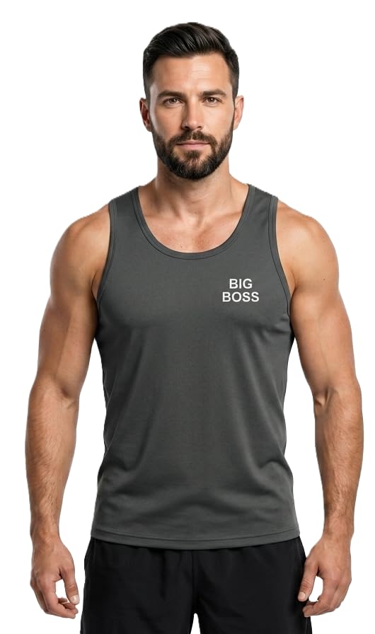 RCG Gym Vests for Men Workout Breathable Vest for man Lightweight Sleeveless t Shirts for Men Regular fit Gym Vest for man Round Neck Tank top Boys-picture-54