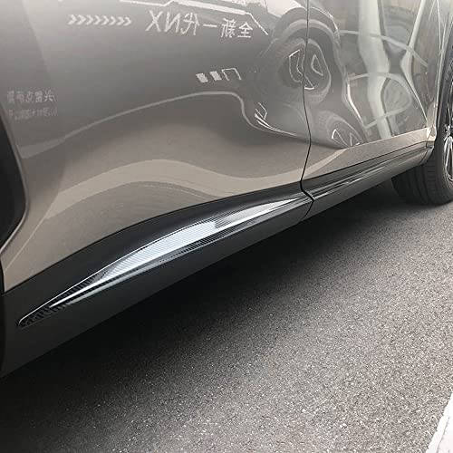 SWD-DG レクサス サイドドアモール サイドドア ガーニッシュ 外装パーツ ガーニッシュ アクセサリー 新型 LEXUS 20系 NX250 NX350H ステンレス 6P【カーボン調】SWD-NX-21-T