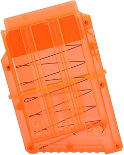Toy Gun Accessories, Soft Bullet Quick Reload Clips Quick Reload Mega Magazine Clip Toy Gun Carrier Soft Bullets Storage for Cartridge Mega Clip Mega Clip Fortnite Dart Cartridges