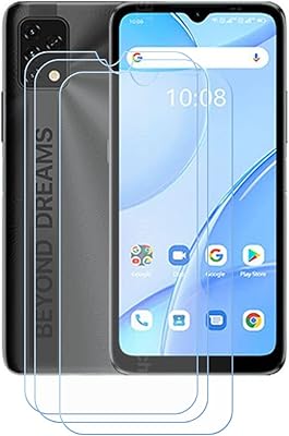 FZZSZS (3-Pack) Screen Protector for Umidigi Power 5S, Anti Scratch 9H Hardness Protective Film Premium HD Clarity Tempered Glass Friendly Designed for Umidigi Power 5S (6.53