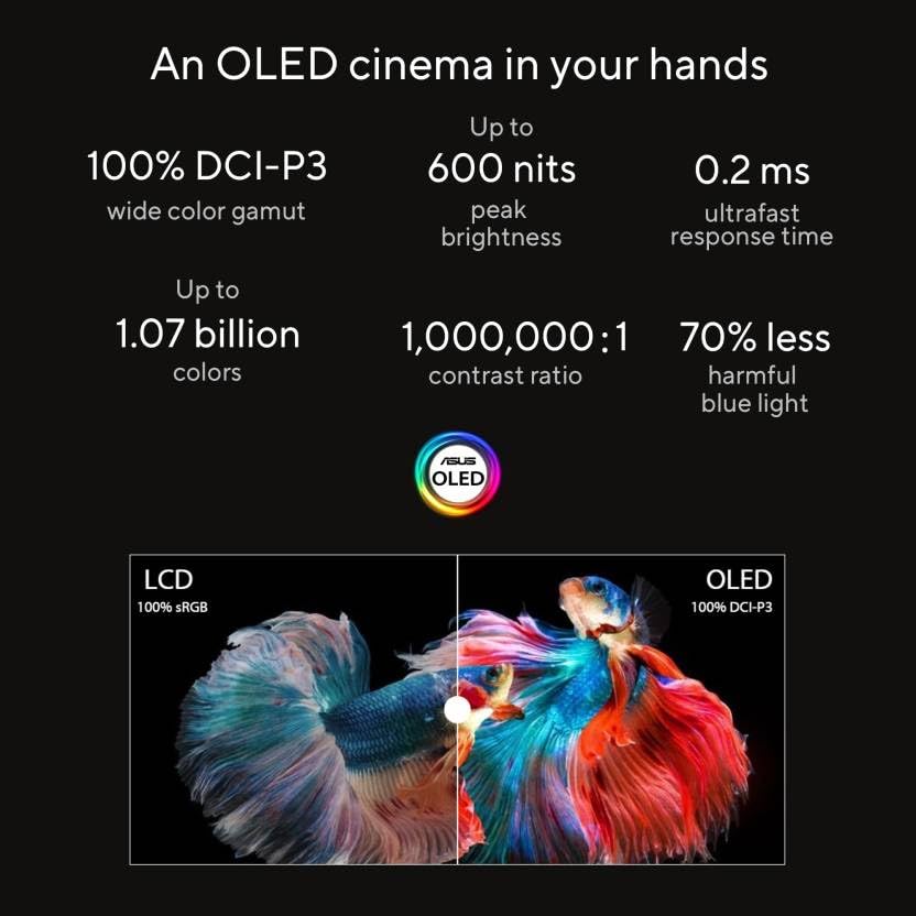 Image of ASUS Vivobook S14 OLED (2022) Intel EVO Core i5 12th Gen - (16 GB /512 GB SSD /Windows 11 Home) S3402ZA-KM502WS Thin and Light Laptop (14 Inch, Indie Black, 1.50 Kg, with MS Office)