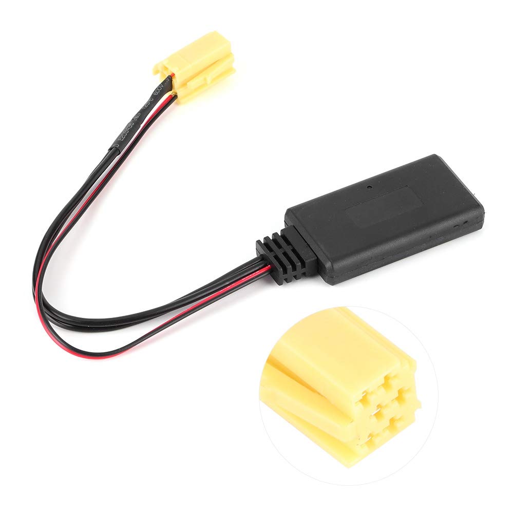 Qiilu Adatto per Alfa 159 Bluetooth Connettore Bluetooth Punto Connettore Punto Adattatore Adatto per AdattoPer Audio Bluetooth, Adattatore per Adatto
