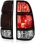 VIPMOTOZ OE-Style Smoke Red Lens LED Tail Light Housing Lamp Assembly Replacement Pair For 2000-2006 Toyota Tundra Regular & Access Cab Model, Driver & Passenger Side