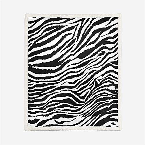 Ouduo Couvertures et Plaids, Impression Abstraite Couverture Polaire Moelleuse pour Adultes Enfants en Microfibre pour Canapé lit Sherpa Couverture (Motif...