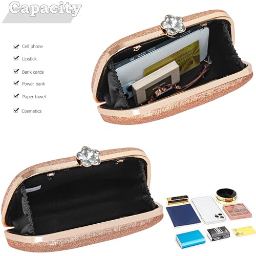 Image of BBTT.ful New Clutch Purses for Women Elegant Evening Bag for Party, Wedding, and Formal Events