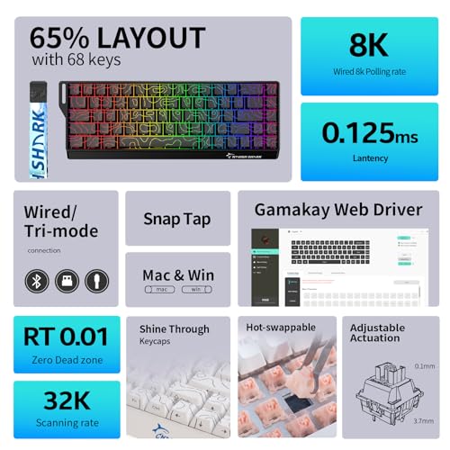 Clavier gamer compact RVB pour setup de bureau épuré - 2