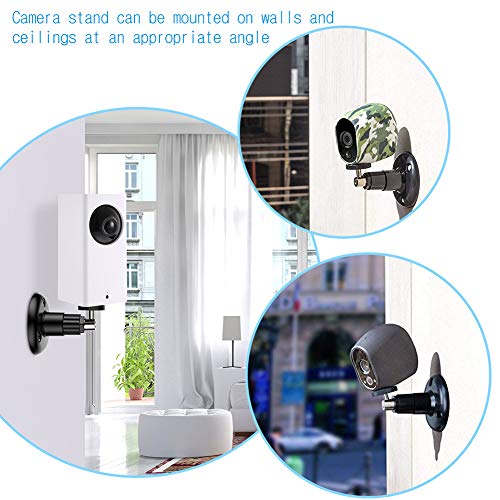 4Pcs Supporto Montaggio a Parete Regolabile