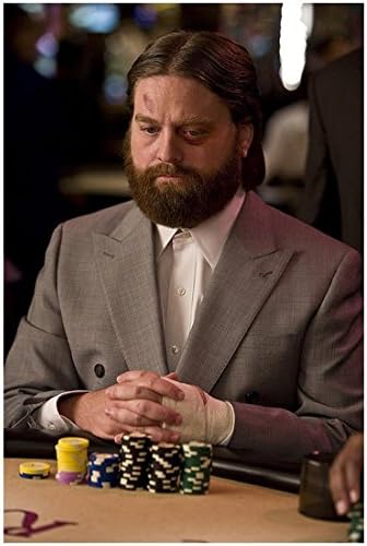 The Hangover 8 inch x 10 inch PHOTOGRAPH Alan with Black and Blue ...