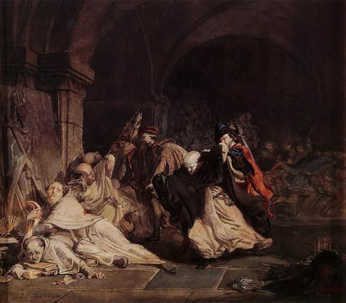 Reproduction le massacre des moines de Tamond Lawrence Alma Tadema affiche toile 60x90cm mural