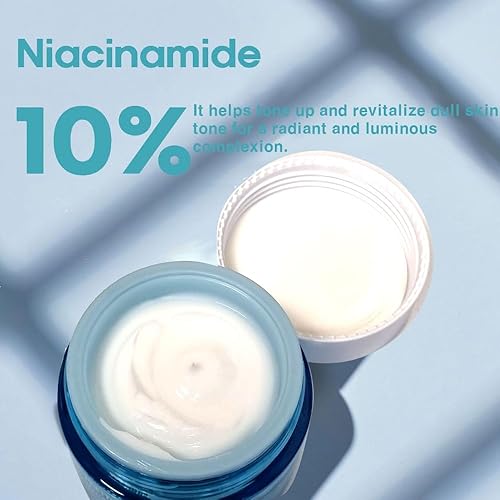 Miniatura 3 de Hydra Vitamin B5 Derma Repair Cream for Face – Fortalece la barrera de la piel con niacinamida 10% dexpantenol y extracto de centella asiática –